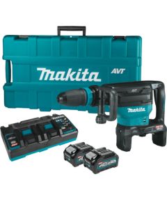 Makita GMH02PM, 40V Max X2 XGT 4.0Ah Brushless Demolition Hammer Kit