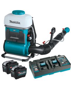 Makita GMP01PL, 40V Max XGT 8.0 Ah Brushless 4 Gallon Backpack Mist Blower Kit