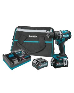 Makita GPH02D Max XGT 1/2" 40V Cordless Hammer Driver‑Drill Kit