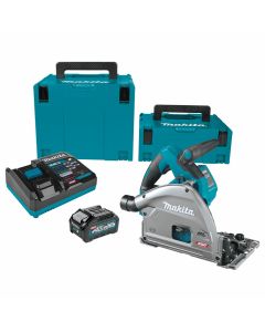 Makita GPS01M1J XGT 6‑1/2" 40V Max AWS 4.0 Ah Capable Cordless Plunge Circular Saw Kit
