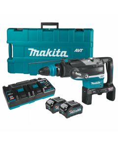 Makita GRH06PM XGT 2" 80V and 40V X2 Max AWS 4.0 Ah Capable Cordless Rotary Hammer Kit