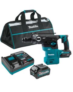 Makita GRH09M1, 40V Max XGT 1‑3/16" BL CL Rotary Hammer Kit, with Interchangeable Chuck