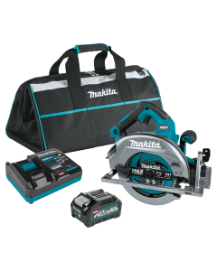 Makita GSH01M1 40V max XGT Brushless Cordless 7‑1/4" Circular Saw Kit, AWS Capable (4.0Ah)