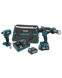 Makita GT200D 40V MAX XGT Cordless 2‑Piece Combo Kit, 2.5Ah Batteries
