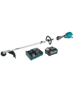 Makita GUX01JM1X1, 40V Max XGT 17" 4.0Ah BL Couple Shaft Power Head Kit