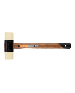 Vessel Tools H7020, Plastic Soft Head Hammer with Genuine Wood Handle