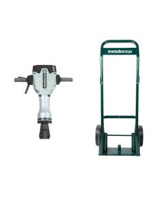 Metabo HPT H90SGCM 1-1/8" Hex Demolition Hammer with Cart
