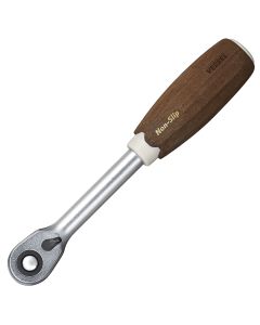Vessel Tools HRH3W, 3/8" Sq Wood-Compo Ratchet Handle