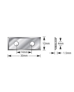 29.5MM X 12MM X 1.5MM CARBIDE