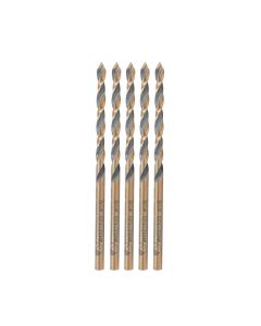 Amana Tool HSS1520, 1/8" x 1/8" x 2-3/4" HSS Plastic Cutting Router Bit, 5-Pack