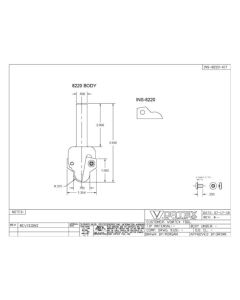 Vortex Tool INS-8220-KIT, 8220 Body w/Insert Kit