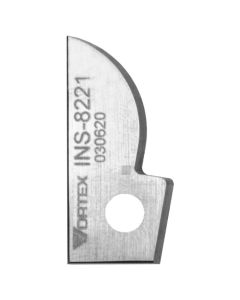 Vortex Tool INS-8221, 1/2"R Ballnose Replacement Insert