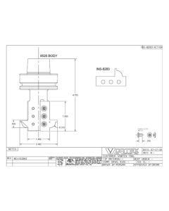 Vortex Tool INS-8283-KITHSK, 8520 Body w/Insert Kit