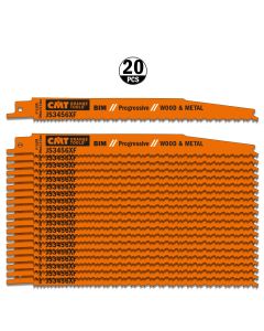 CMT Tools JS3456XF-20 Reciprocating Saw Blade, 20/Pack