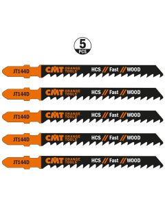 CMT Tools JT144D-100, Coarse & Straight Jig Saw Blade for Wood, 100/Pack
