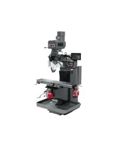 Jet JT9-690547 JTM-949EVS Mill with 3-Axis Newall DP700 DRO (Quill) with X and Y-Axis Powerfeeds