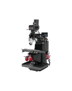 Jet JT9-690549 JTM-949EVS Mill with 3-Axis Newall DP700 DRO (Quill) with X, Y and Z-Axis Powerfeeds