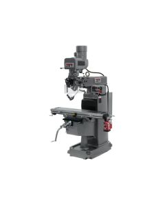 Jet JT9-690642 JTM-1050EVS2/230 Mill with 3-Axis Newall DP700 DRO (Knee) with X & Y-Axis Powerfeeds & Air Powered Draw Bar