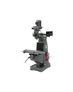 Jet JT9-691198 JTM-2 Mill with 3-Axis Newall DP700 DRO(Quill) with X-Axis Powerfeed