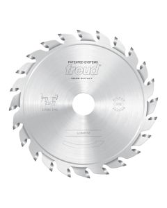 Freud LI16MFA3 125mm x 2.8 - 3.6mm x 20mm 12+12T Split Score SLVR ICE Saw Blade