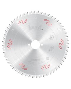 Freud LU3E01 220mm x 3.2mm x 30mm 56T TCG SILVER ICE Panel Sizing Saw Blade for Sliding Table Saws (Wood, Plastic, Non-Ferrous)