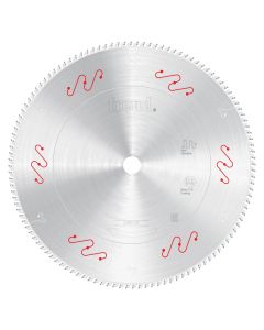 Freud LU5E1170 14" x 3mm x 1" 120T TCG SLVR ICE Saw Blade for ALMN & NON-FERRS