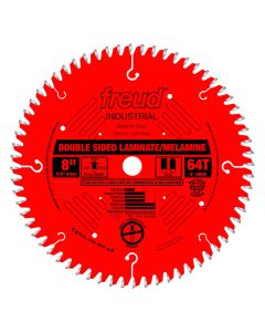 Freud LU97R008 8" 64T Double Sided Laminate / Melamine Saw Blade