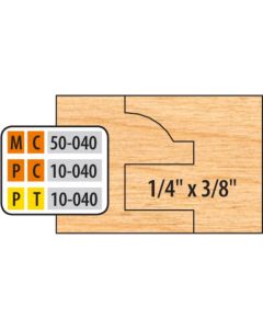 Freeborn MC-50-040, 6-Piece 2-15/16" x 3/4" Cope & Pattern Cutter Set