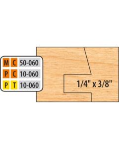 Freeborn MC-50-060, 6-Piece 2-15/16" x 3/4" Cope & Pattern Cutter Set
