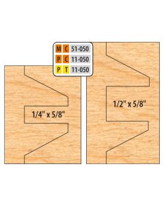 Freeborn MC-51-050 Mini-Pro 2-15/16″ 3 Wings Double Sided Cope & Pattern Shaper Cutter Set