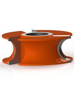 Freeborn MC-64-009 Mini-Pro 9/16″ 3 Wings Bullnose Half Round Concave Shaper Cutter