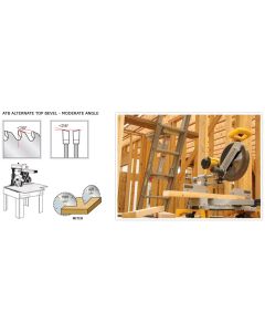 Thin Kerf Sliding Compound Miter & Radial Saw Blades - A.G.E. Series