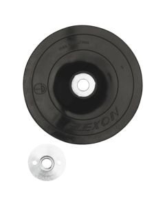 MGS0450 4-1/2" Angle Grinder Accessory Rubber Backing Pad with Lock Nut