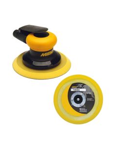 Mirka Abrasives MR-6-G, 6" x 5mm x Grip + PSA Air Sander