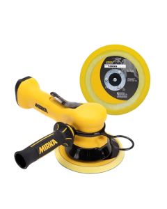 Mirka Abrasives MR-610TH-G, 6" x 10mm x Grip + PSA Air Sander