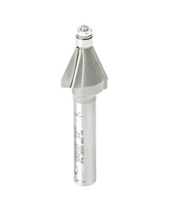 Amana Tool MR0107 1/2" Carbide Tipped Miniature Chamfer Router Bit with Ball Bearing