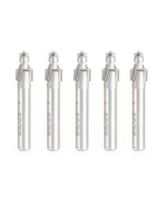Amana Tool MRR108-5, 1/16" Miniature Corner Rounding Router Bit, 5/Pack