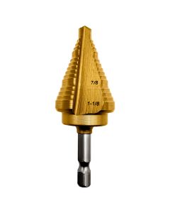 Champion Cutting Tool MSD-HEX-13 Hex Shank Step Drill Bit