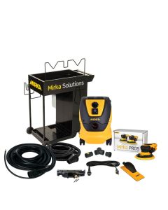 Mirka Abrasives MUSDF-6CSP8 6" Dust-Free Cart System (Pneumatic 8mm)