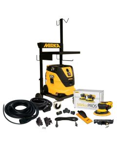 Mirka Abrasives MUSDF-6TSP5, 6" Dust-Free Trolley System (Pneumatic 5mm)