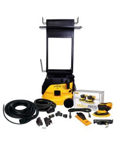 Mirka Abrasives MUSDF-6WSP8 6" Dust-Free Work Station System (Pneumatic 8mm)