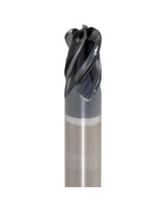 Onsrud Cutter MXQ2650106W MXQ Series 0.375" x 0.5" 4R0.12" B-ESG End Mill
