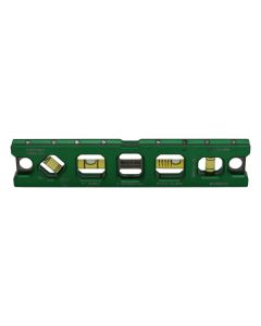Martinez Tool Co MZ3509_GN, 9" Green Titanium V-Groove Level