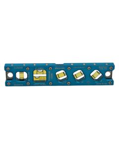Martinez Tool Co MZ3510_BL, 9" Blue Titanium V-Groove NB Level