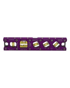 Martinez Tool Co MZ3510_PU, 9" Purple Titanium V-Groove NB Level
