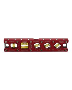 Martinez Tool Co MZ3510_RD, 9" Red Titanium V-Groove NB Level