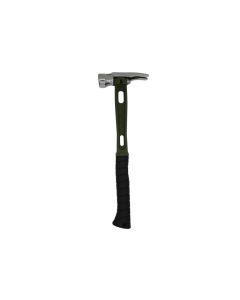 Martinez Tool Co MZ4000, 15oz Milled Army Green/Black Curved Hammer