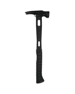 Martinez Tool Co MZ4070, 15oz Murdered Out M1 Smooth Black Curve Hammer