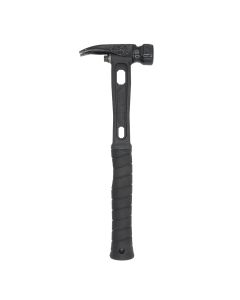Martinez Tool Co MZ4077, 12oz Murdered Out M4 Dimple Black Straight Hammer