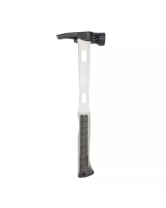 Martinez Tool Co MZ4081, 15oz Sasquatch M1 Milled White/Black Curved Hammer